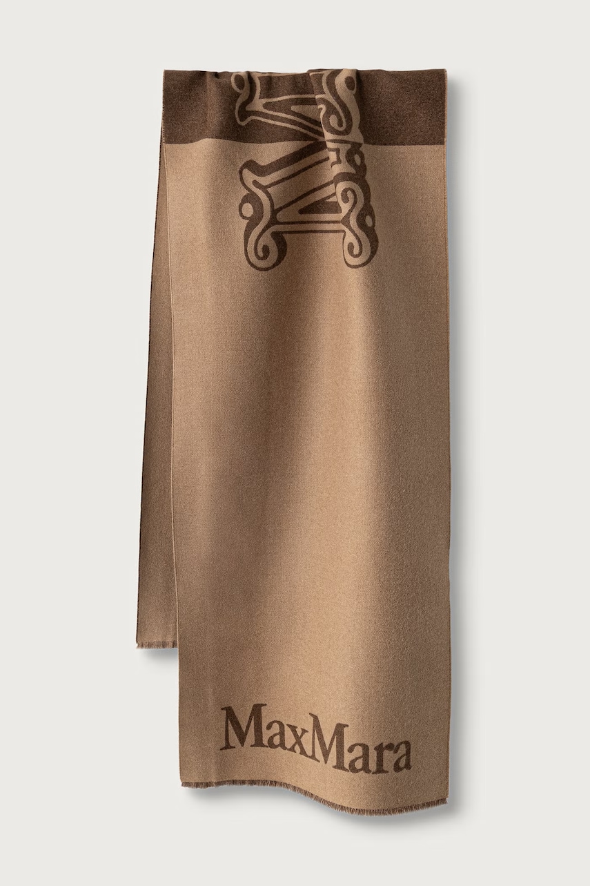 Max Mara szalik wełniany damski
