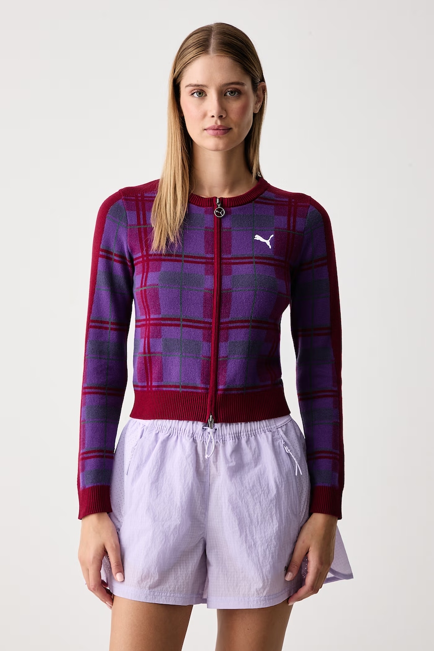Puma T7 kardigan z bawełną damski