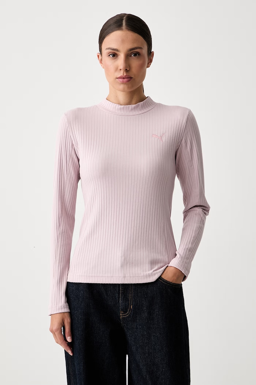 Puma longsleeve damski z bawełną HER