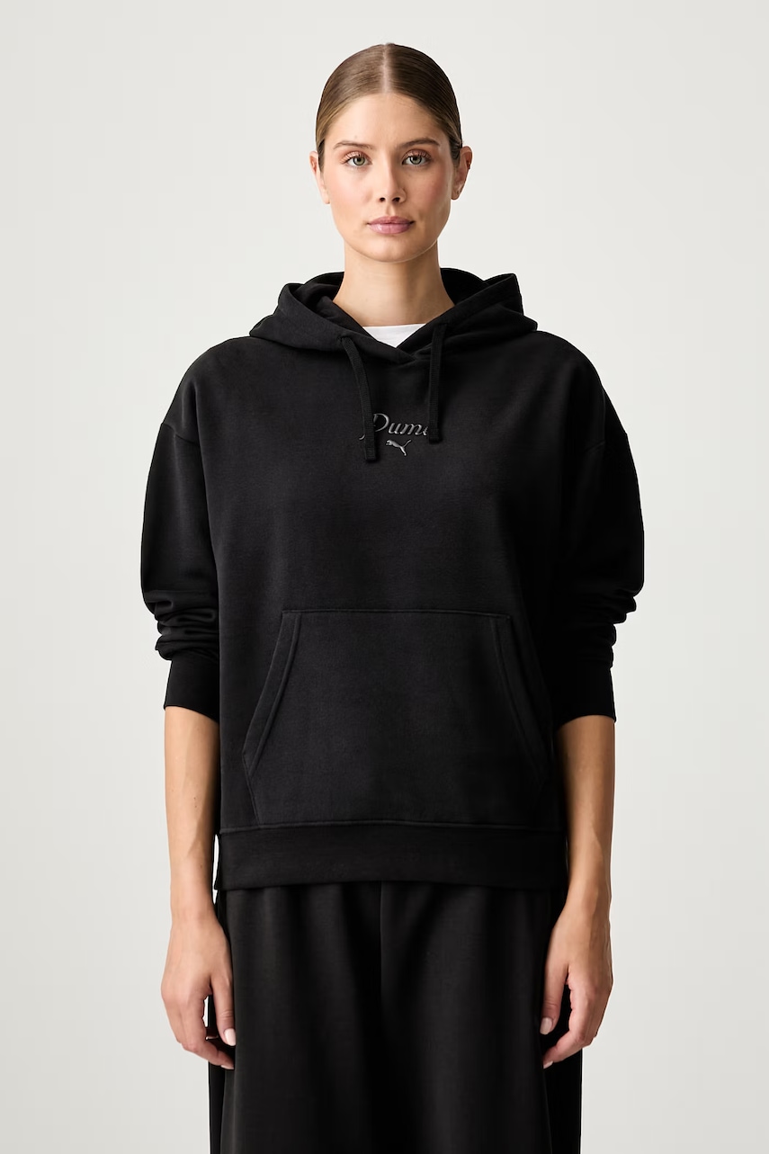 Puma Essentials bluza z kapturem z bawełną damska