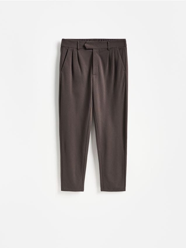 Reserved - Spodnie chino slim - zielony