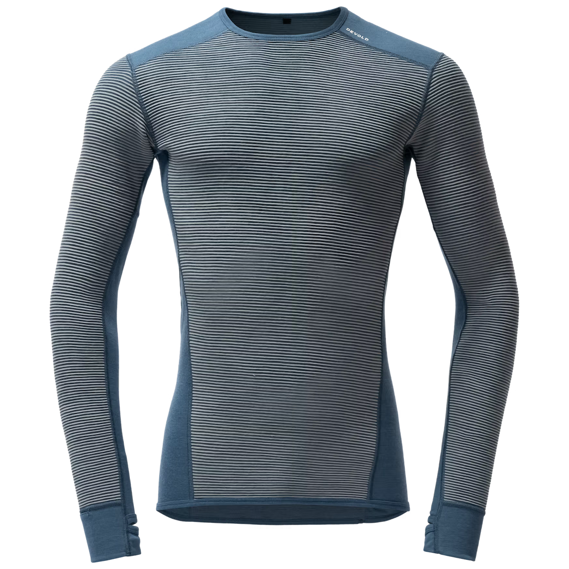 Męska koszulka Devold Reverso Merino Shirt Man Rozmiar: L / Kolor: niebieski