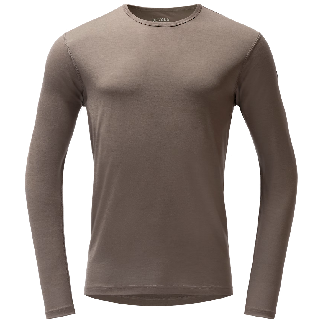 Koszulka męska Devold Breeze Man Shirt long sleeve Rozmiar: M / Kolor: brązowy
