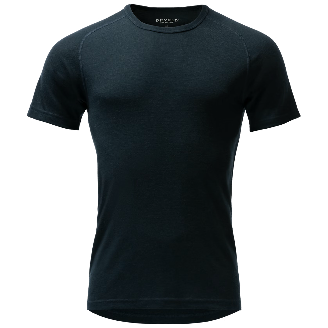 Męska koszulka Devold Adventure Merino 190 Tee Man Rozmiar: L / Kolor: ciemnoniebieski