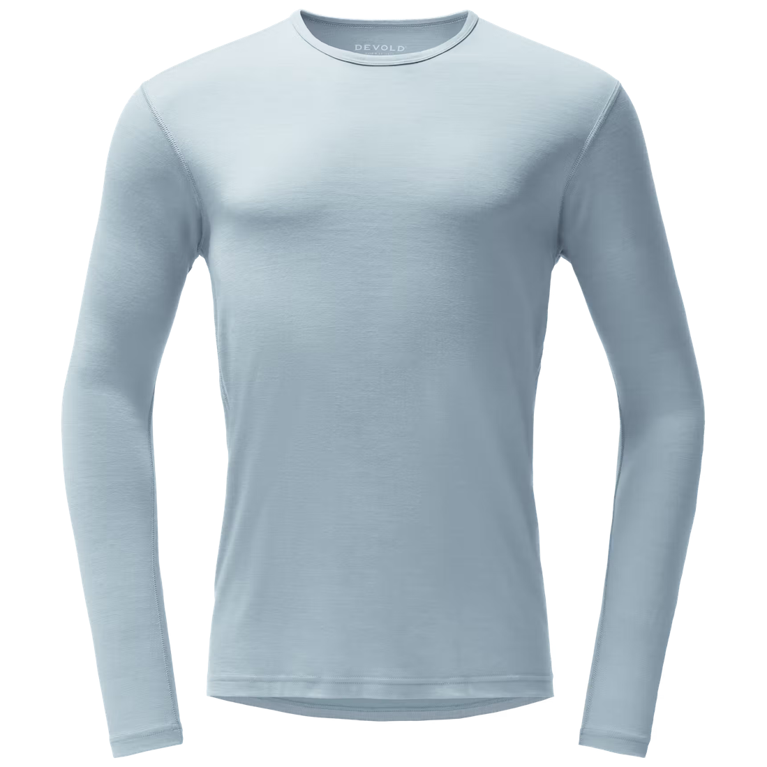 Męska koszulka Devold Breeze Plus Merino 200 Shirt Man Rozmiar: M / Kolor: jasnoniebieski