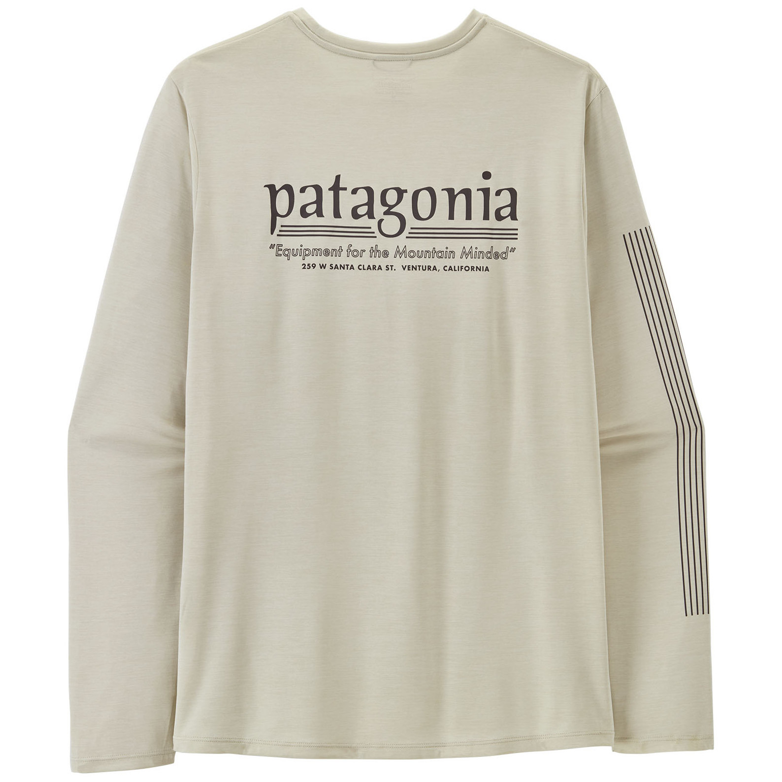 Koszulka męska Patagonia M's L/S Cap Cool Daily Shirt - Hut Tripper Rozmiar: XL / Kolor: biały