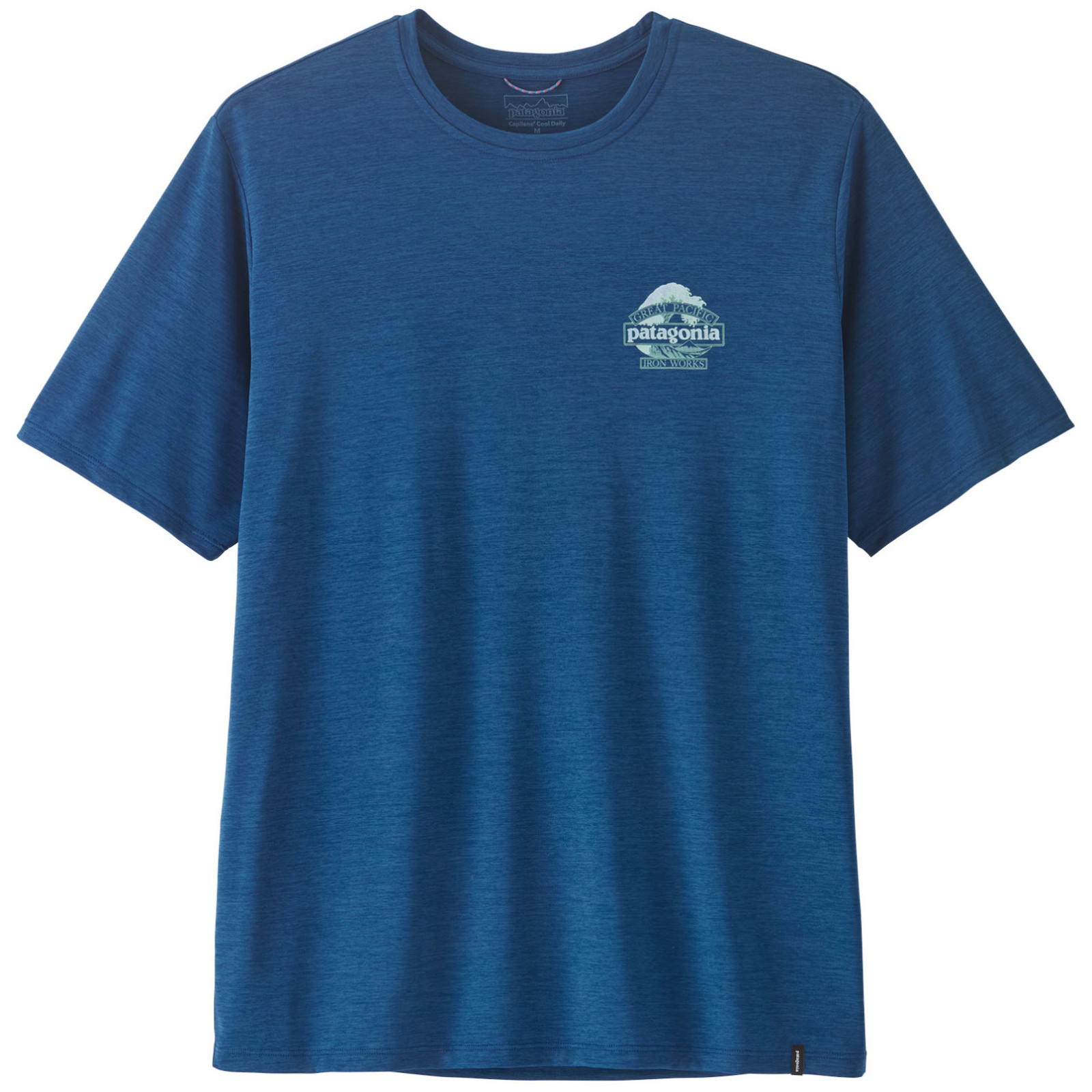 Koszulka męska Patagonia Men's Capilene Cool Daily Shirt - Great Waves Rozmiar: S / Kolor: niebieski