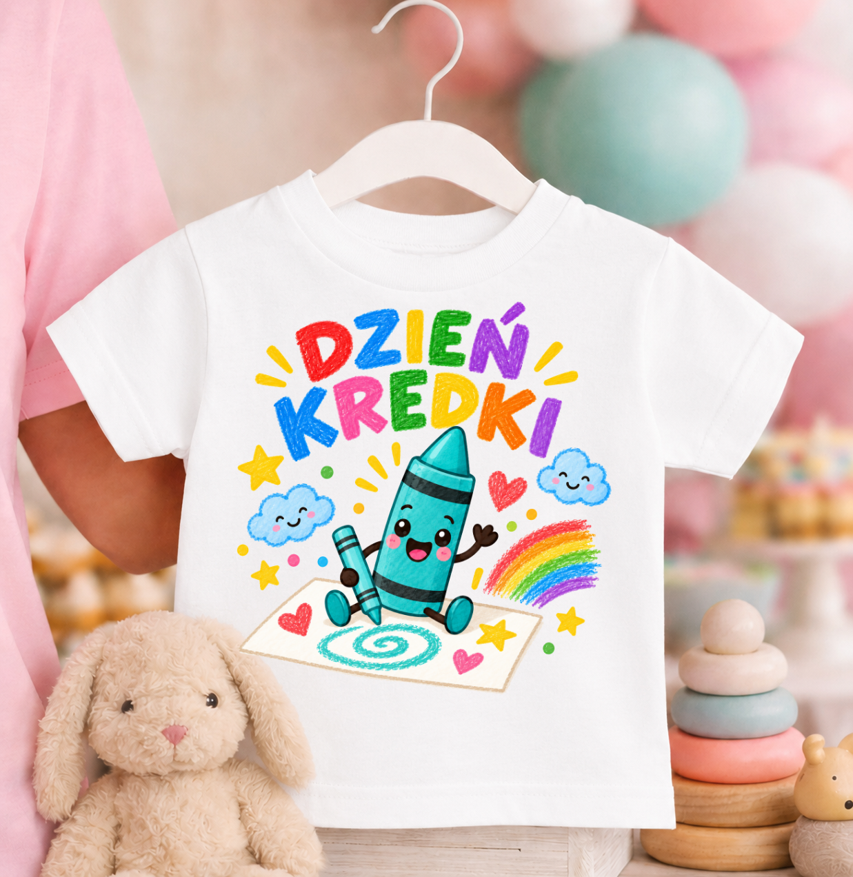 Koszulka na Dzień Kredki dla dziecka