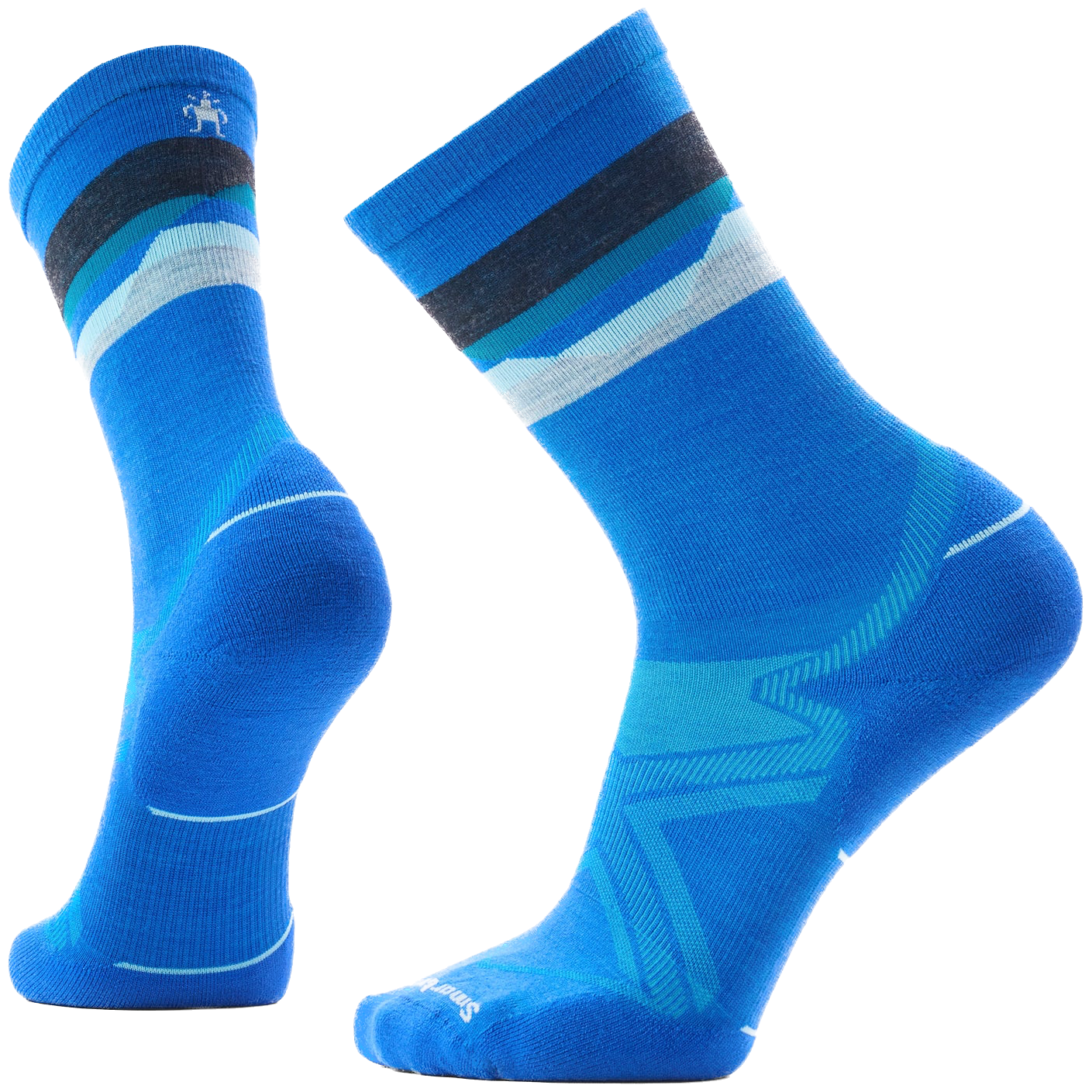 Skarpety Smartwool Run Cold Weather Targeted Cushion Horizo Rozmiar skarpet: 42-45 / Kolor: niebieski