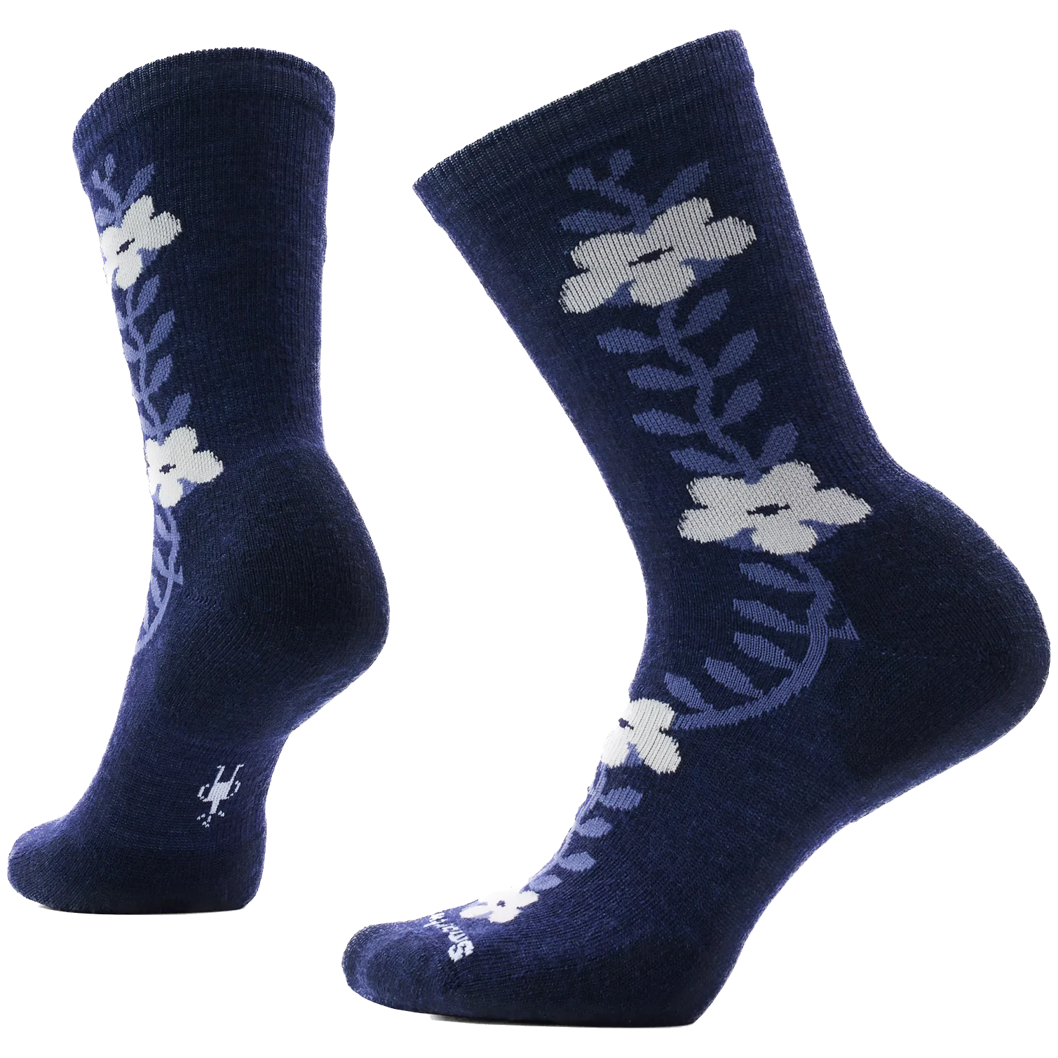 Skarpety Smartwool Women's Everyday Garden Vine Crew Socks Rozmiar skarpet: 38-41 / Kolor: niebieski