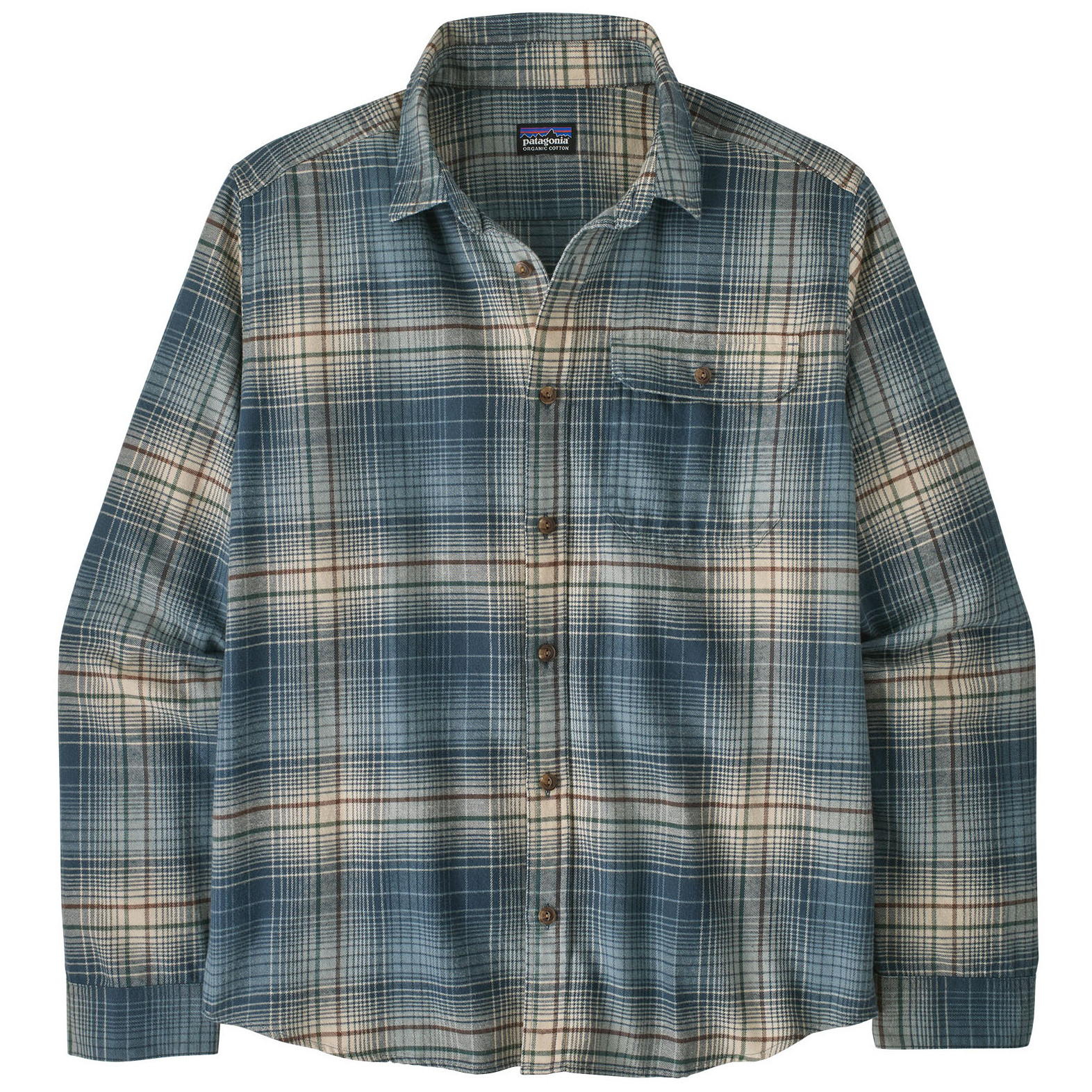 Koszula męska Patagonia Fjord Flannel Shirt Lightweight Rozmiar: L / Kolor: jasnoniebieski