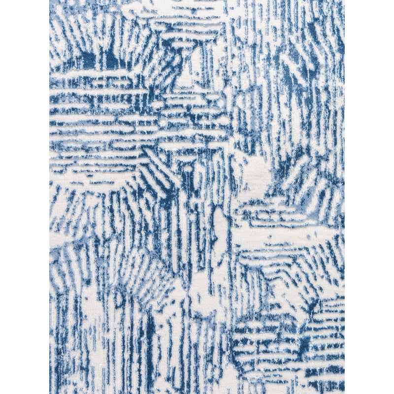 Dywan wewnętrzny Sicilia NS03A prostokąt Mazovia 160x 230 cm niebieski motyw geometryczny krótki włos 1 szt.