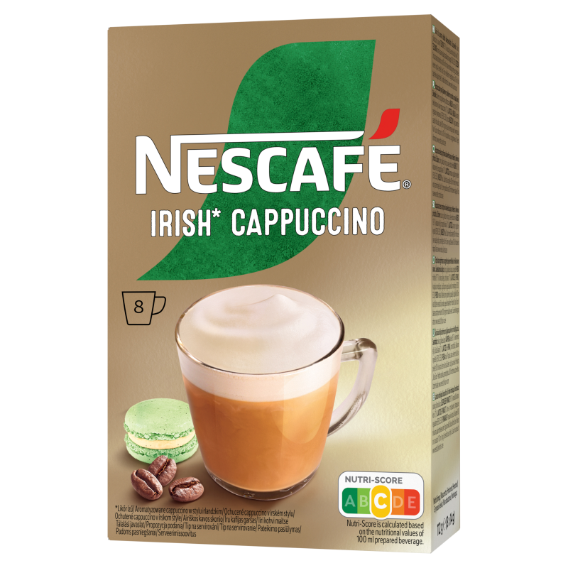 NESCAFÉ Cappuccino w stylu irlandzkim (8 sasz.)