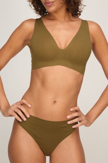 Hunkemöller Super Comfort Stringi Zielony
