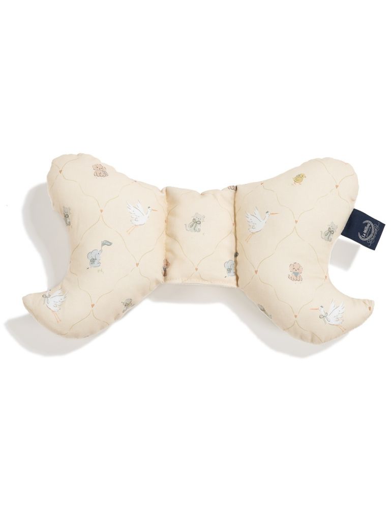 La Millou Poduszka antywstrząsowa Angel's Wings bawełna velvet ( BEBE MIGNON VANILLA )