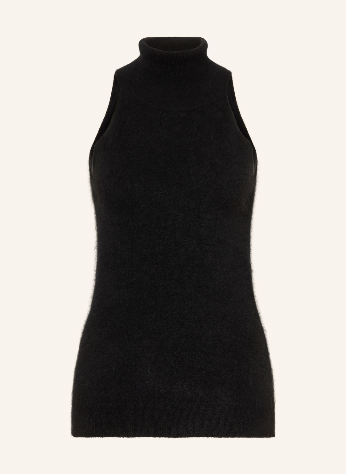Mm By Max Mara Dzianinowy Top Panfilo Z Kaszmirem schwarz