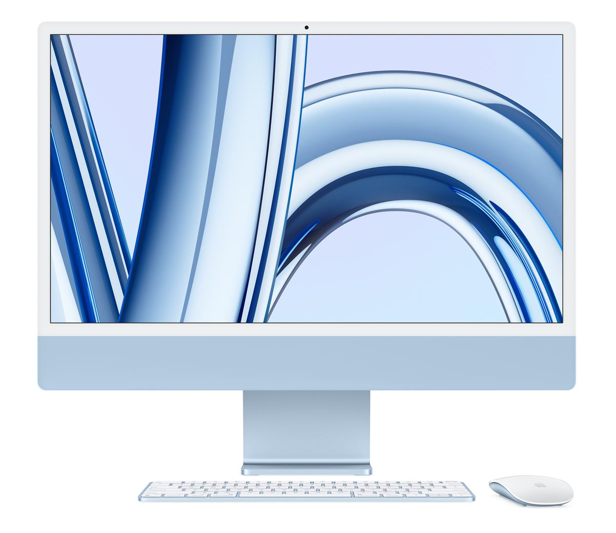 Apple iMac 24 M3/8GB/256/MacOS Retina 4,5K Niebieski 8R GPU MQRC3ZE/A