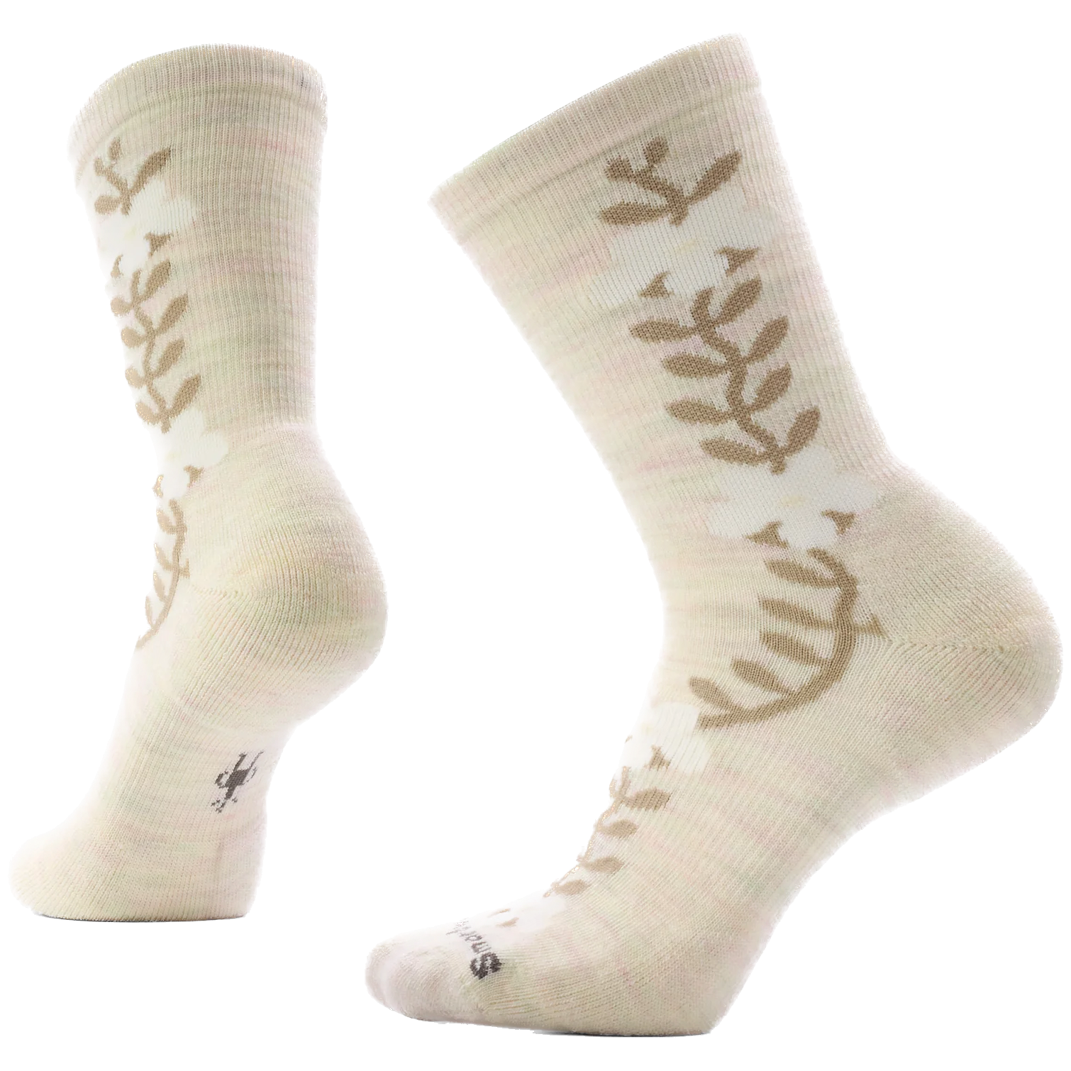 Skarpety Smartwool Women's Everyday Garden Vine Crew Socks Rozmiar skarpet: 38-41 / Kolor: beżowy