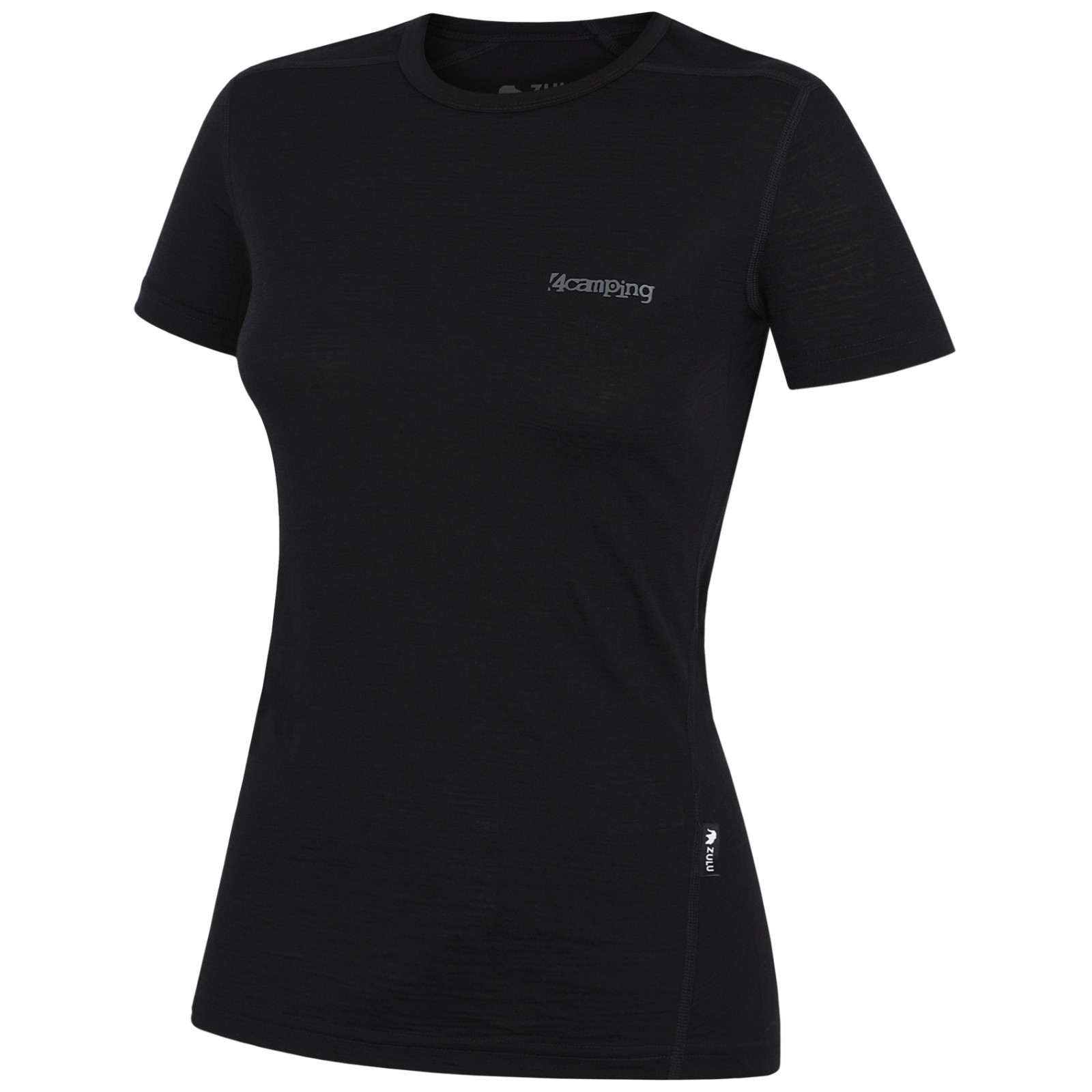 Koszulka damska Zulu Merino 160 Short 4C Rozmiar: S / Kolor: czarny