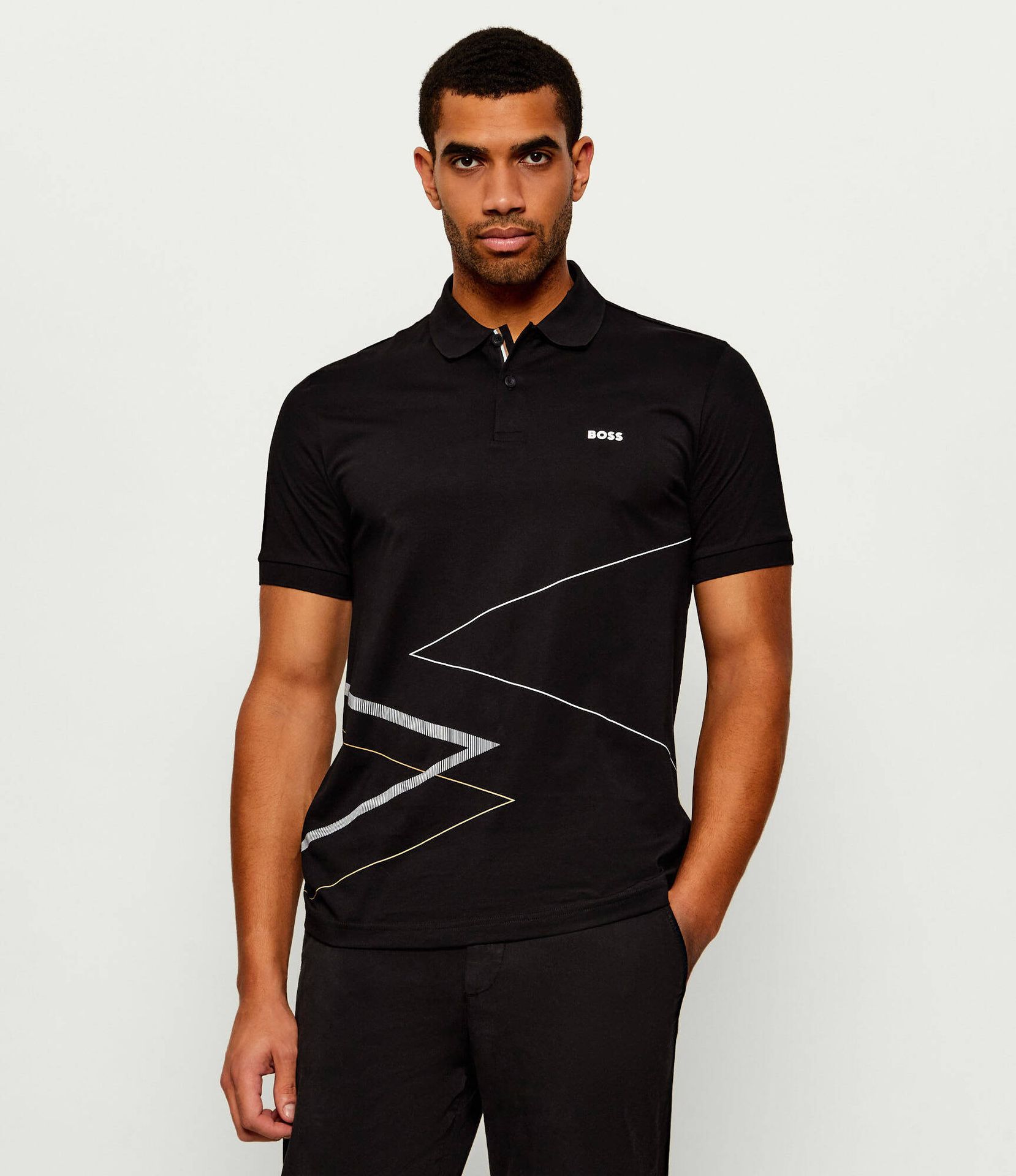 BOSS GREEN Polo Pl_Goc Rank 3 Regular Fit