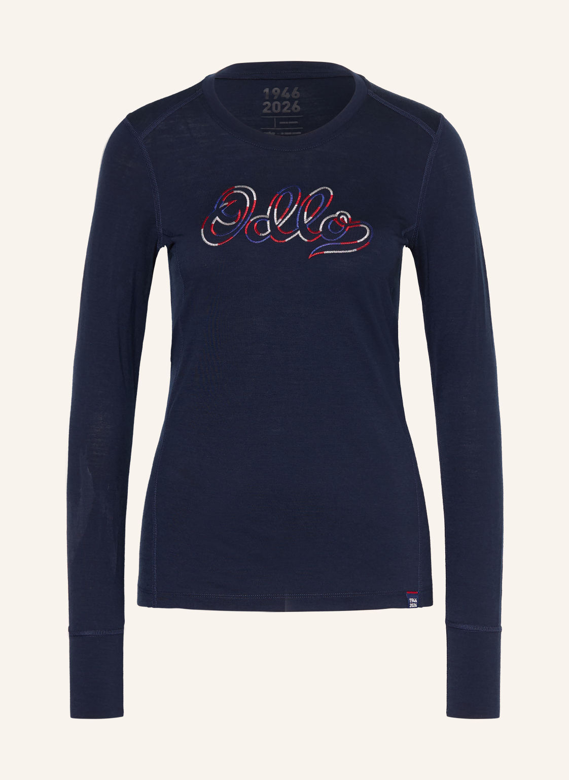 Odlo Koszulka Funkcyjna Merino 200 80th Anniversary Z Wełny Merynosowej blau