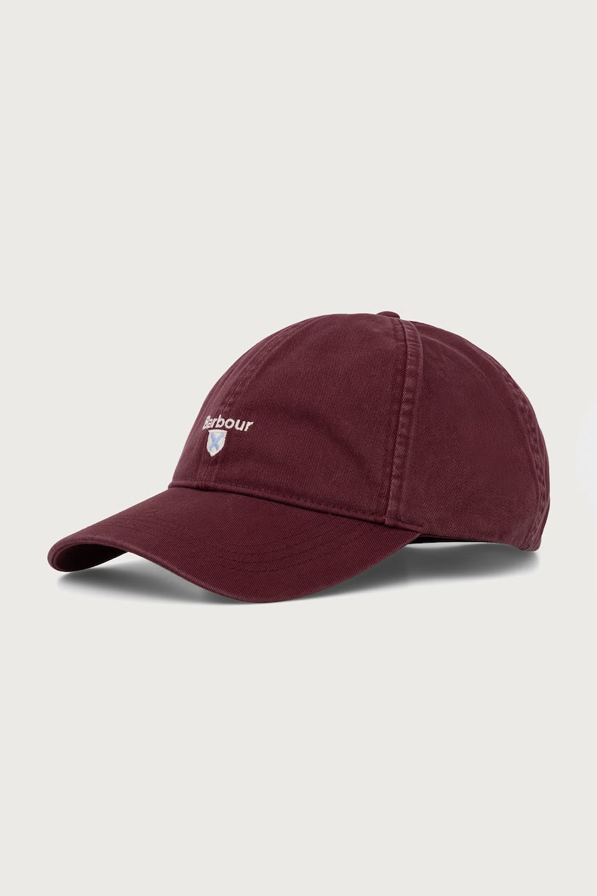 Barbour czapka bejsbolówka bawełniana męska