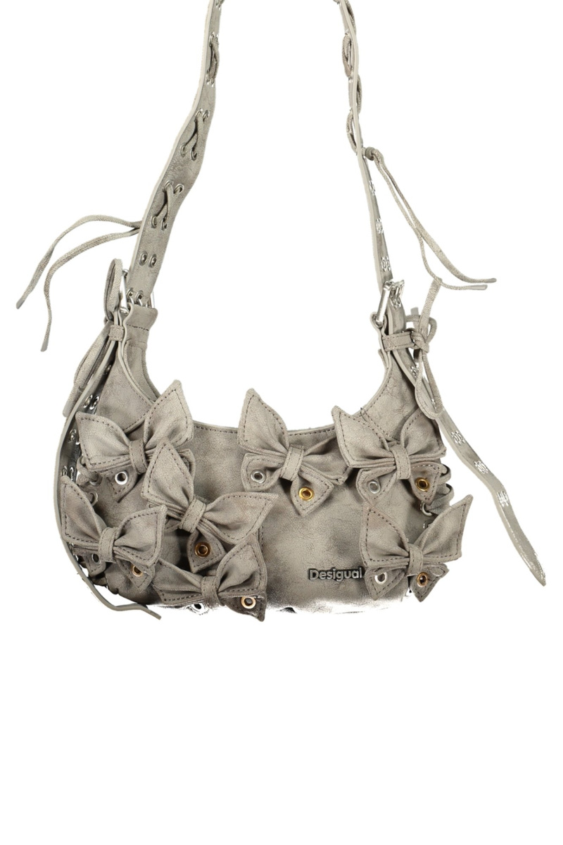 Szara torebka damska Desigual Nickel Haiti Mini