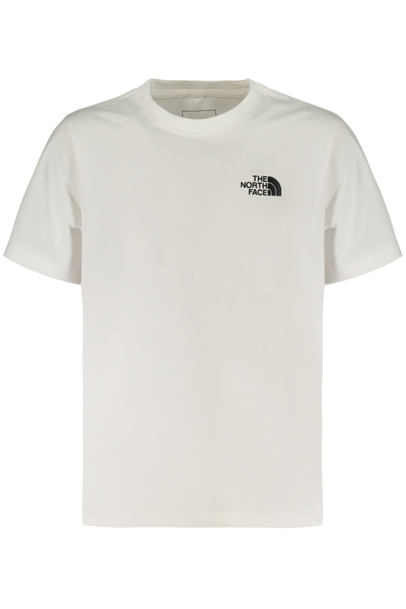 Biały T-shirt chłopięcy THE NORTH FACE NF0A8F9ZTEEN