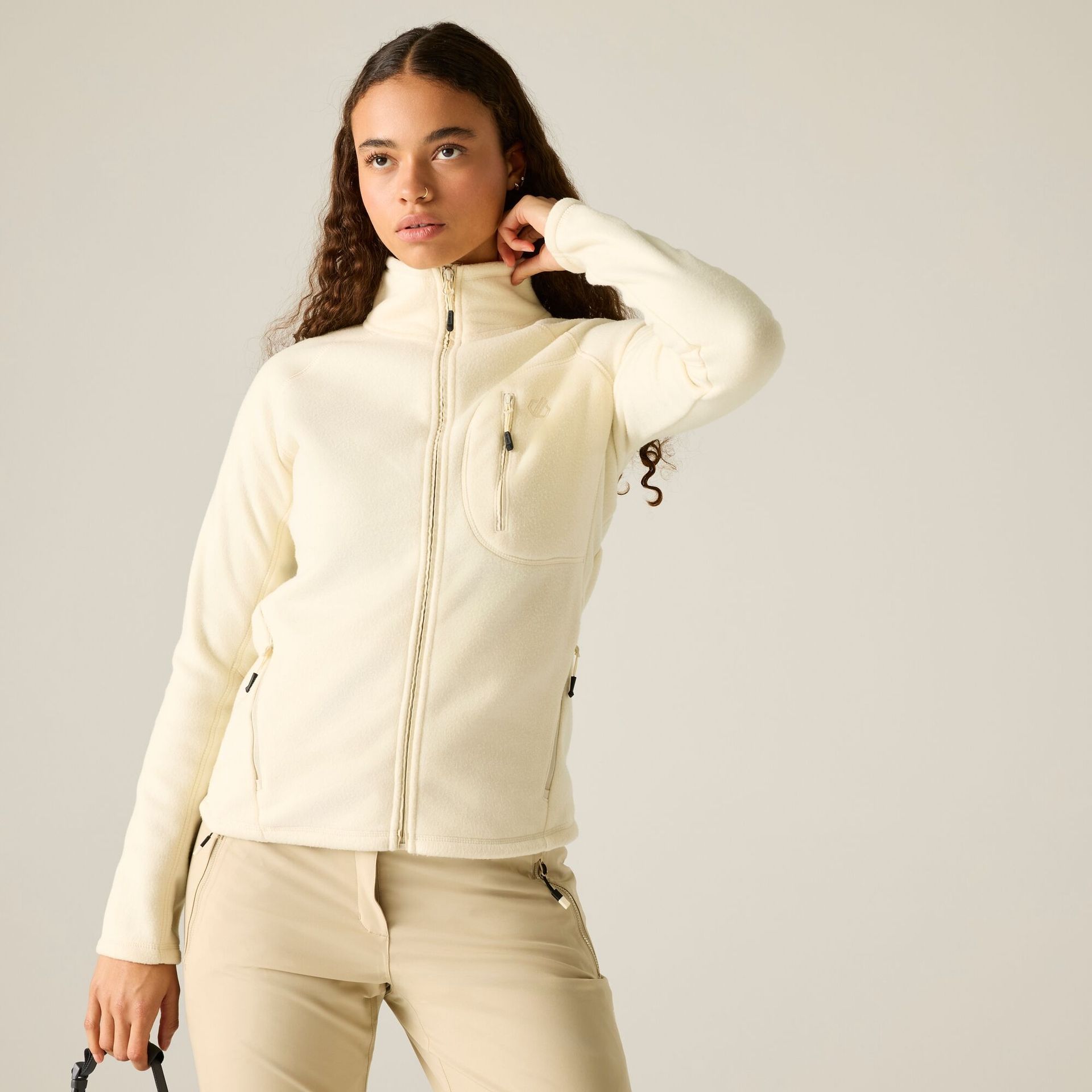 Dare 2b Polar damski rozsuwany Thermaflex Biały, Rozmiar: 44