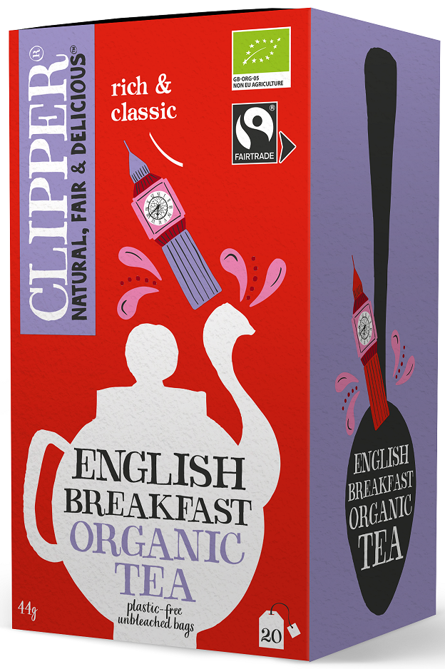 CLIPPER Herbata czarna ENGLISH BREAKFAST BIO (20 tor. w sasz.)