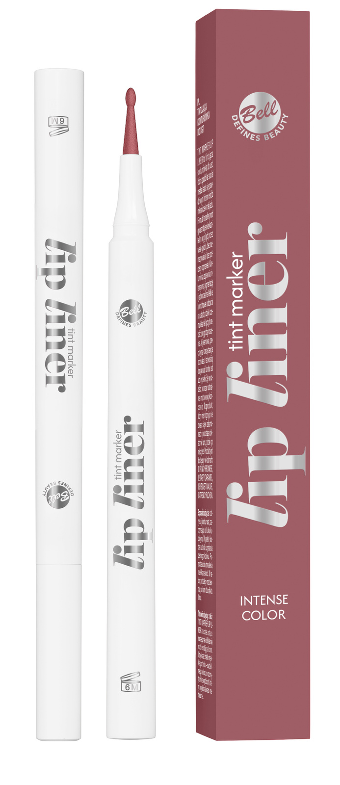 Bell Tint Marker Lip Liner Tintująca Konturówka do Ust 01 Pinky Promise