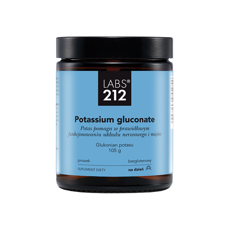 Labs212 Potassium Gluconate, glukonian potasu, 105 g