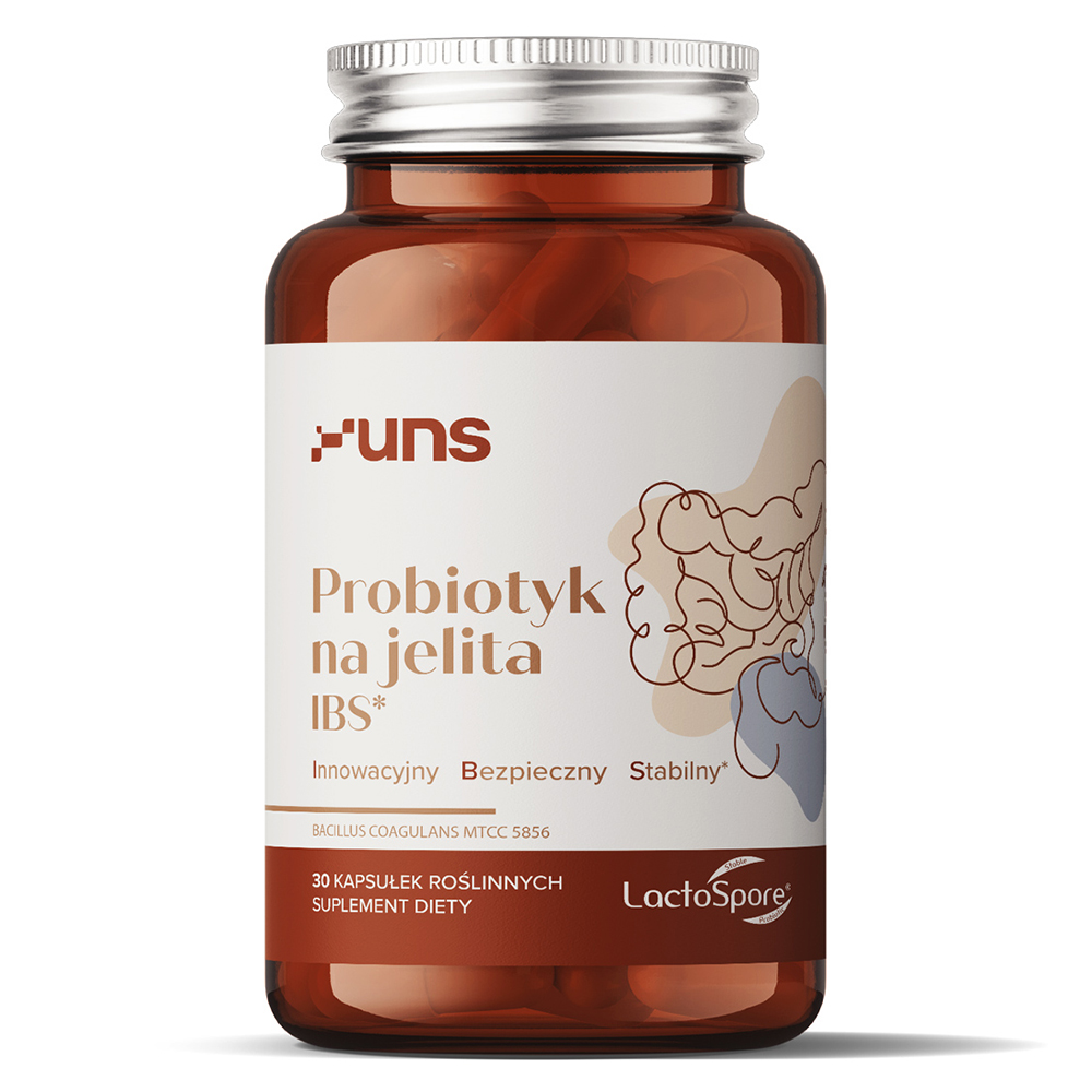 UNS Probiotyk Na Jelita IBS, 30 kapsułek