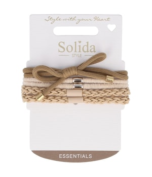 Solida Zopfhalter mix & match, beige Gumka do włosów 69.8 g