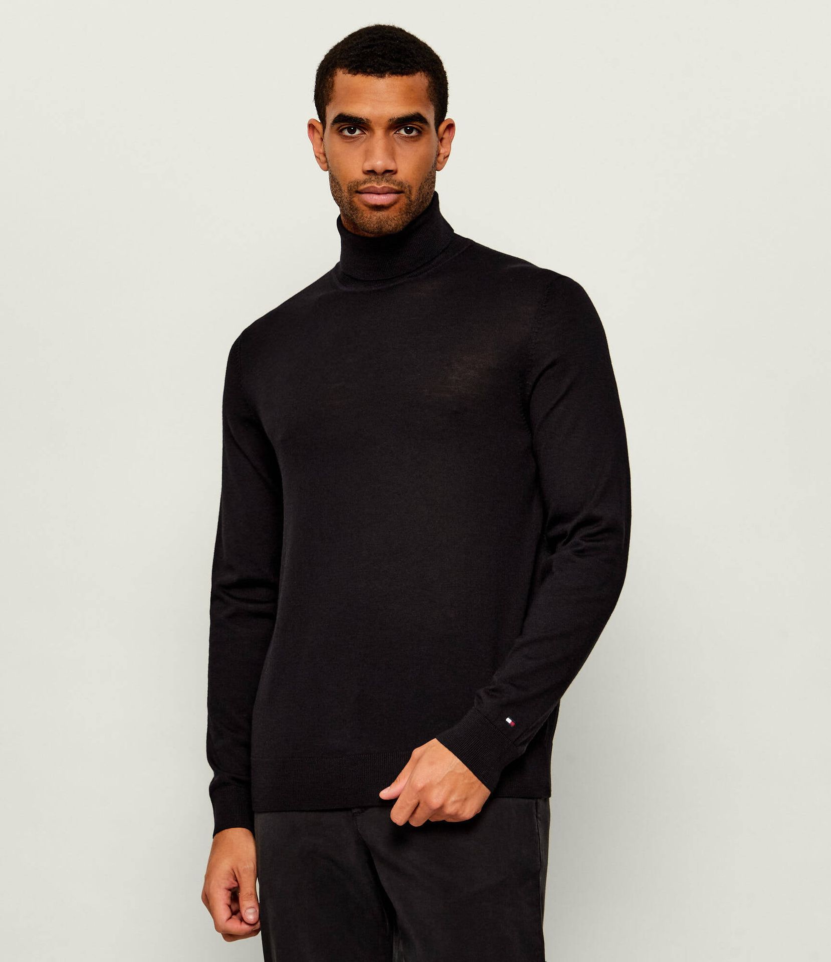 Tommy Hilfiger Wełniany golf Regular Fit