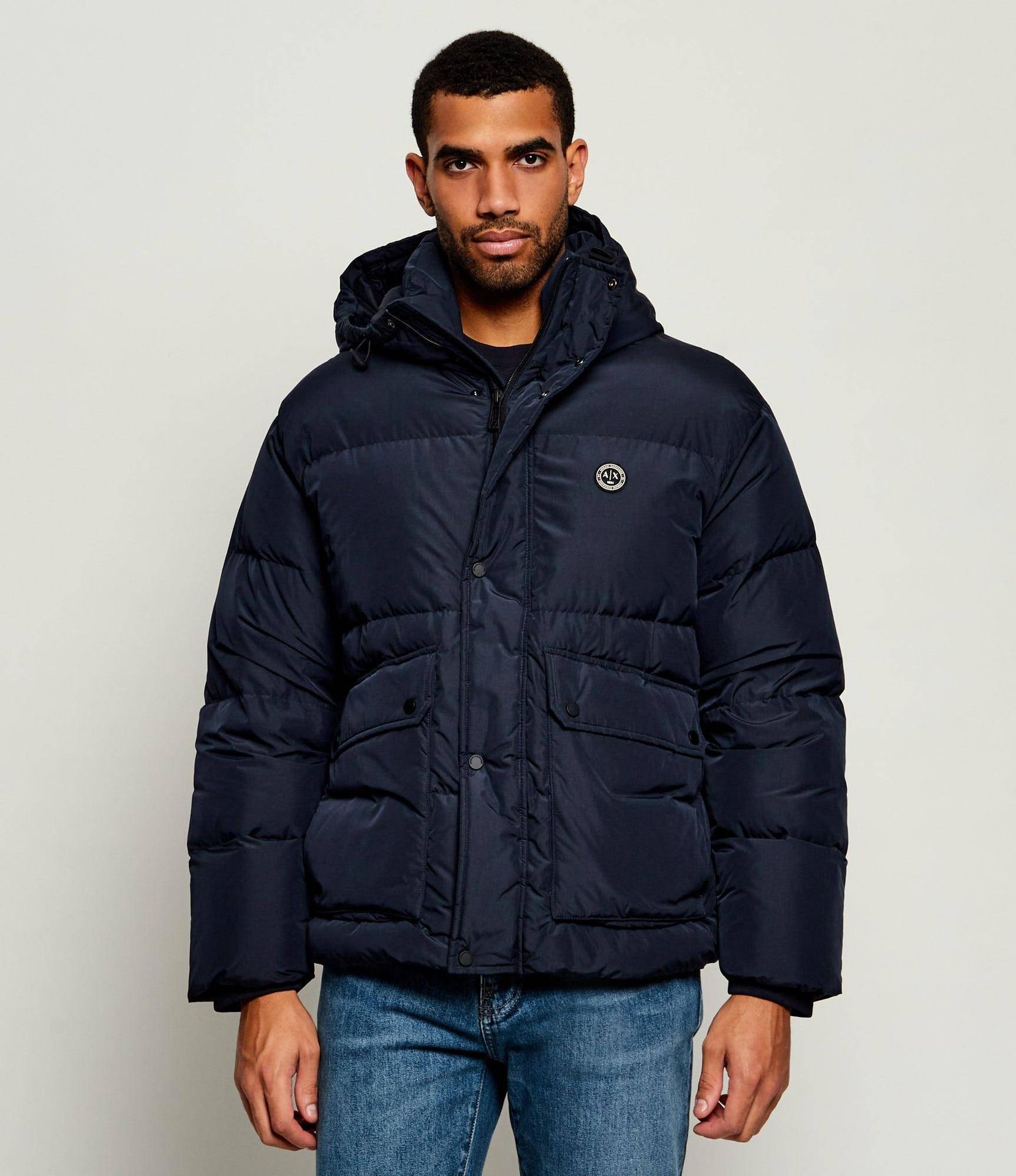 Armani Exchange Puchowa kurtka Regular Fit
