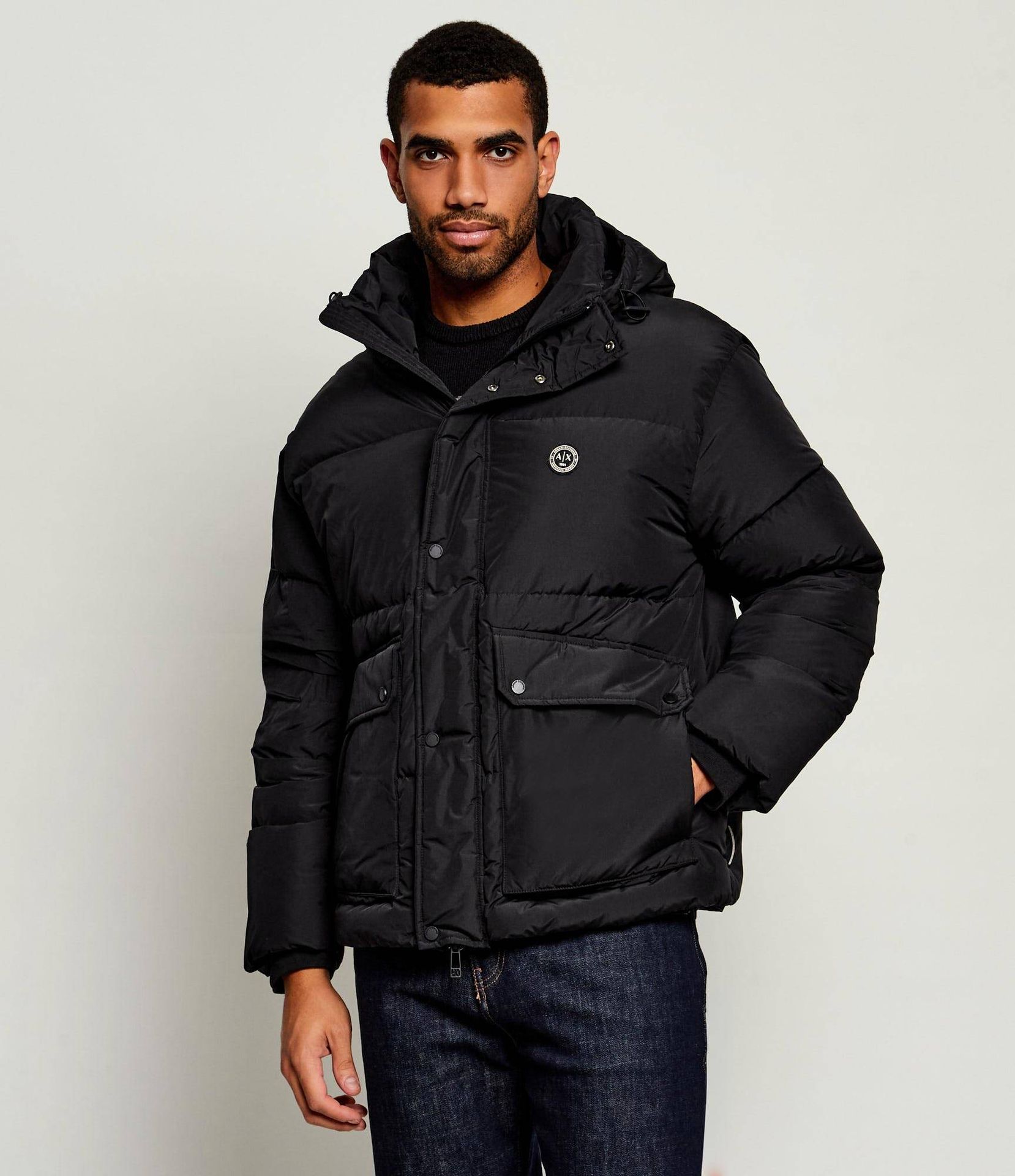 Armani Exchange Puchowa kurtka Regular Fit