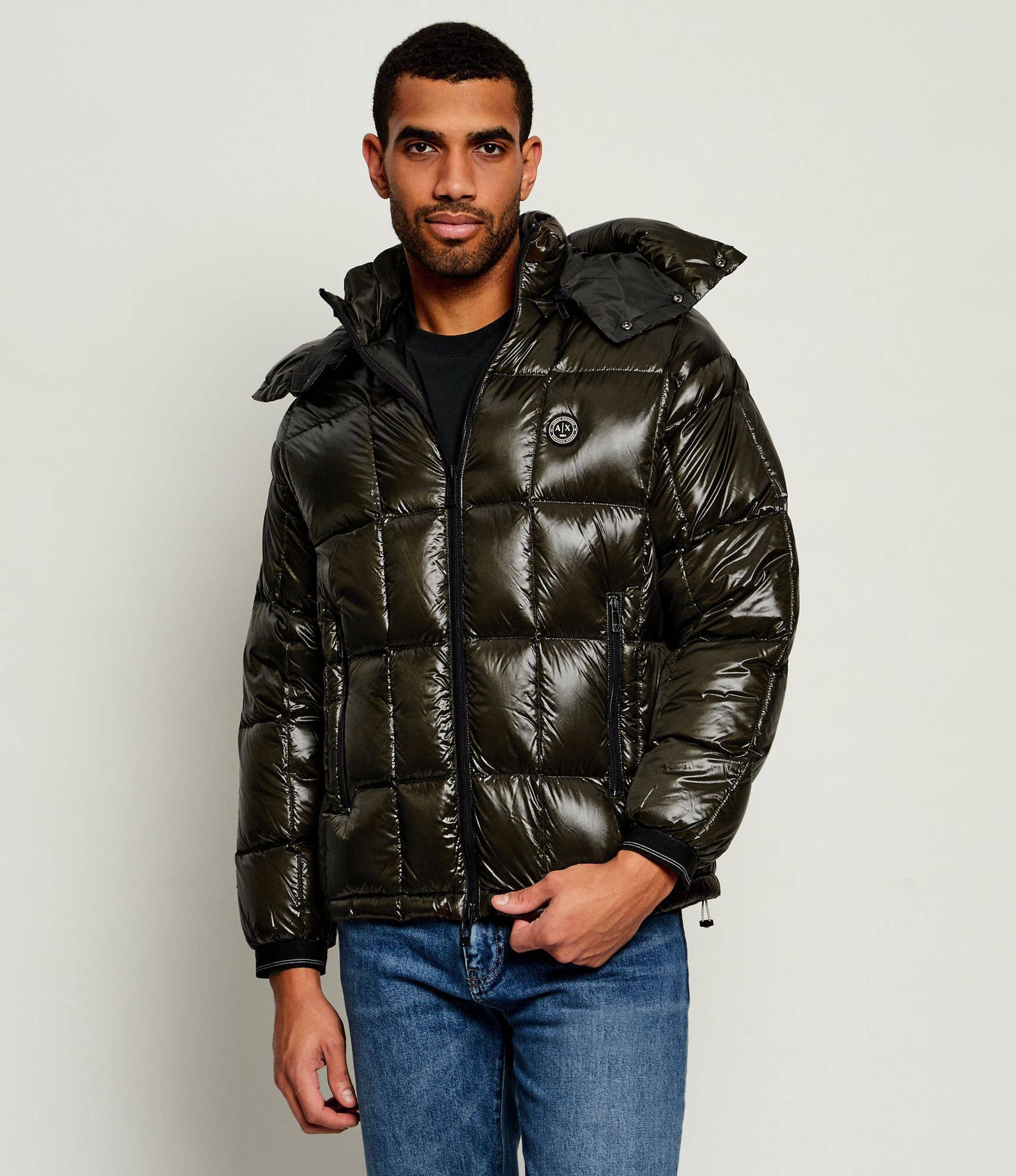 Armani Exchange Puchowa kurtka Regular Fit