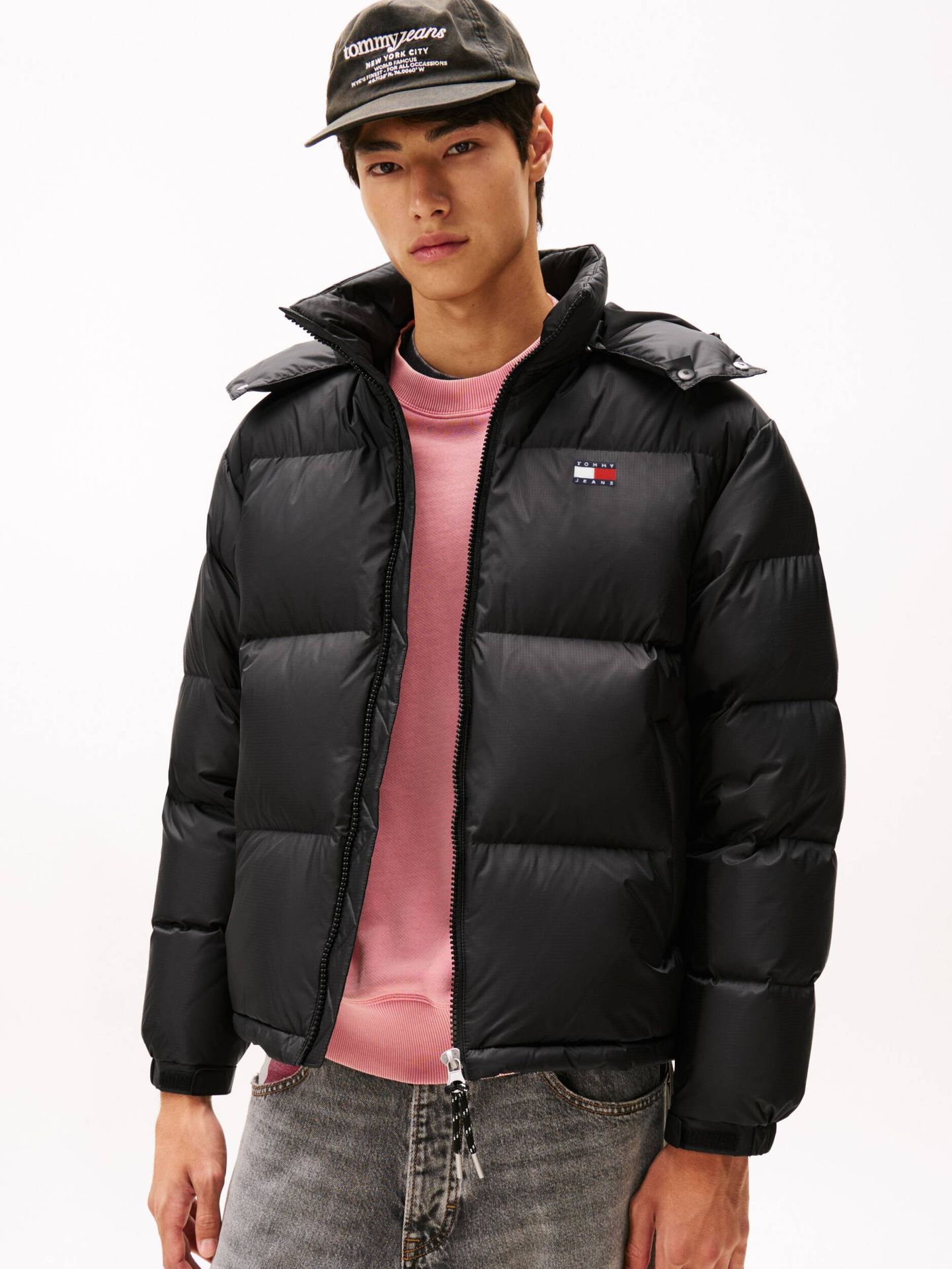 Tommy Jeans Puchowa kurtka ALASKA Regular Fit
