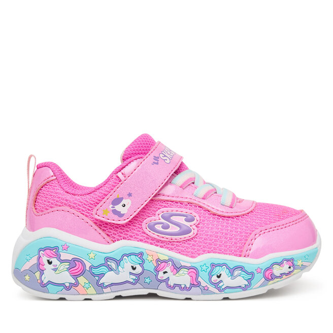 Sneakersy Skechers Play Scene - Fun Squad 303158N Różowy
