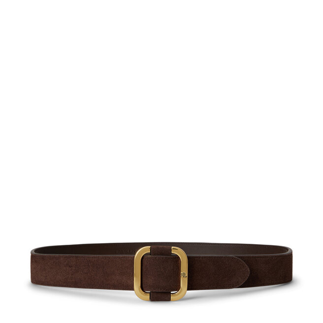 Pasek LAUREN RALPH LAUREN 412951457008 Brązowy ciemny