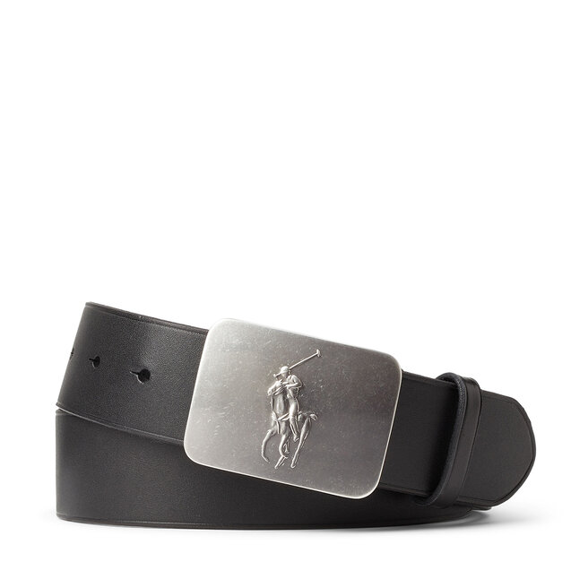 Pasek Polo Ralph Lauren 405761965001 Czarny