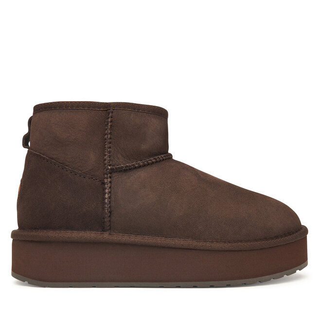 Śniegowce EMU Australia Stinger Micro Flatform 2.1 W13296 Brązowy ciemny