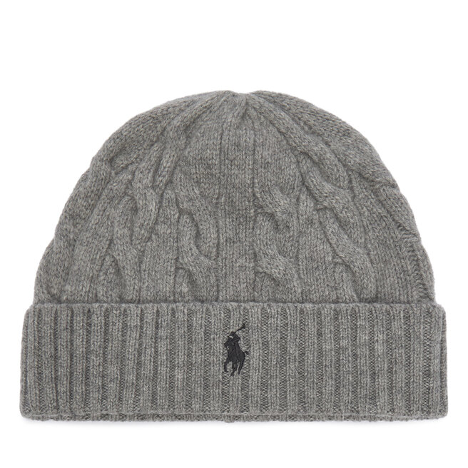 Czapka Polo Ralph Lauren 710B23668003 Szary