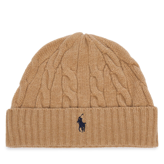 Czapka Polo Ralph Lauren 710B23668004 Beżowy
