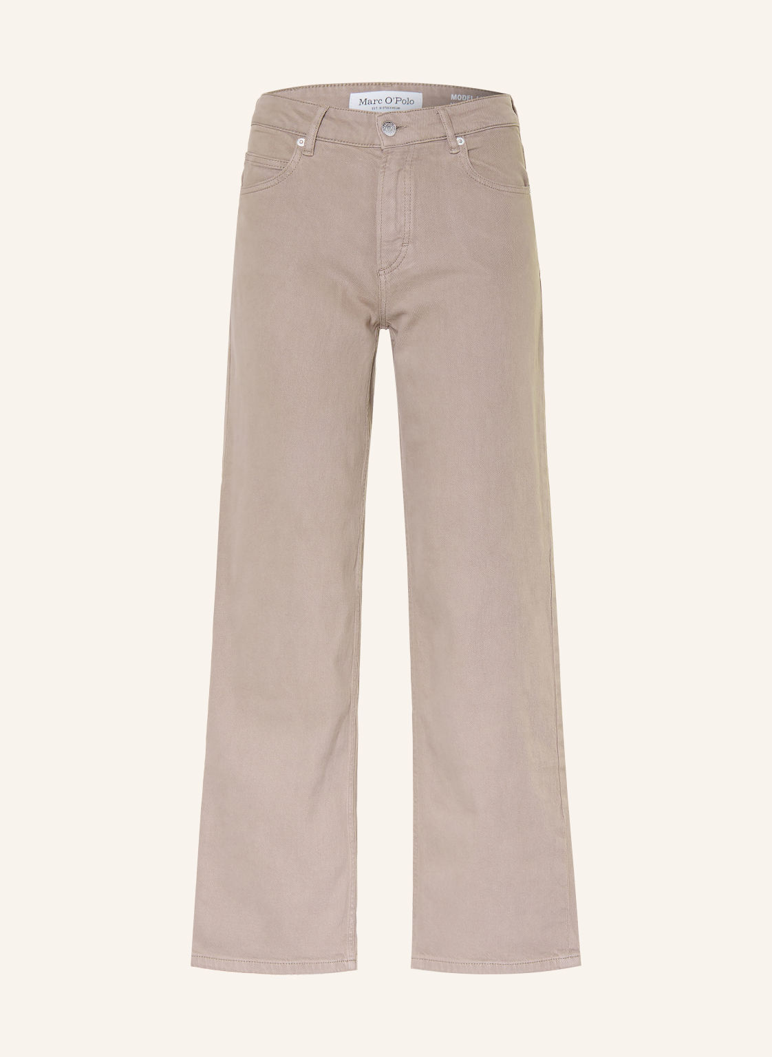 Marc O'polo Jeansy Wide Leg Linn beige