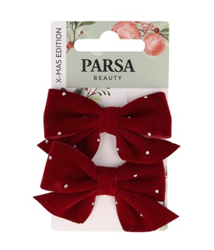 PARSA Beauty Haarclip Schleifen rot, Christmas Edition Klamry do włosów 6.8 g
