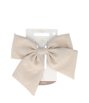 Solida Patentspange Schleife beige Klamry do włosów 30 g