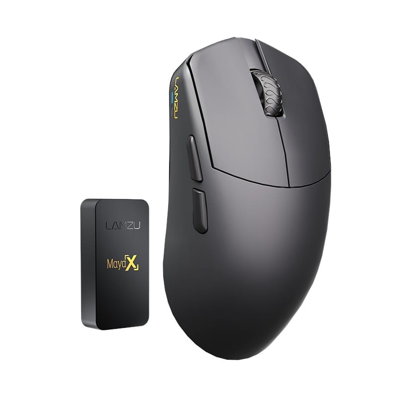 Lamzu Maya X Charcoal Black MAYA-X-8K-BLK