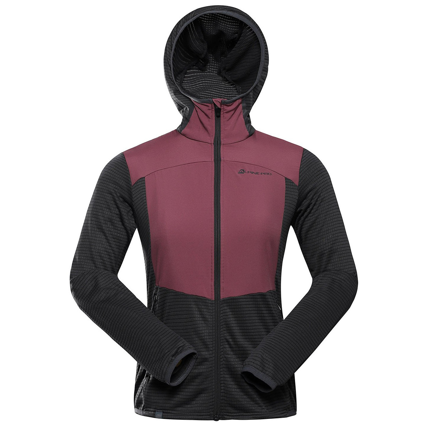 Bluza damska Alpine Pro Zolla Rozmiar: M / Kolor: czarny/fioletowy